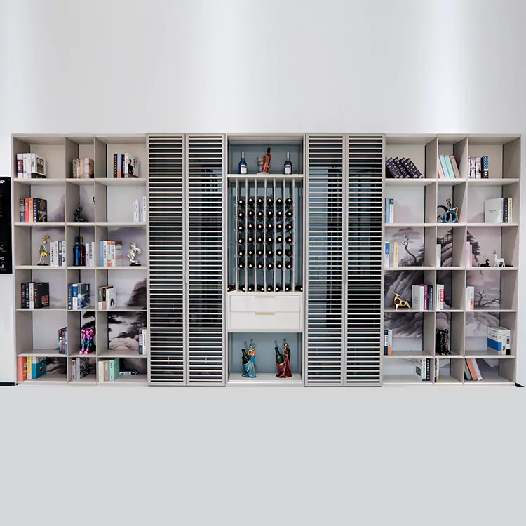 Aluminium glasskab