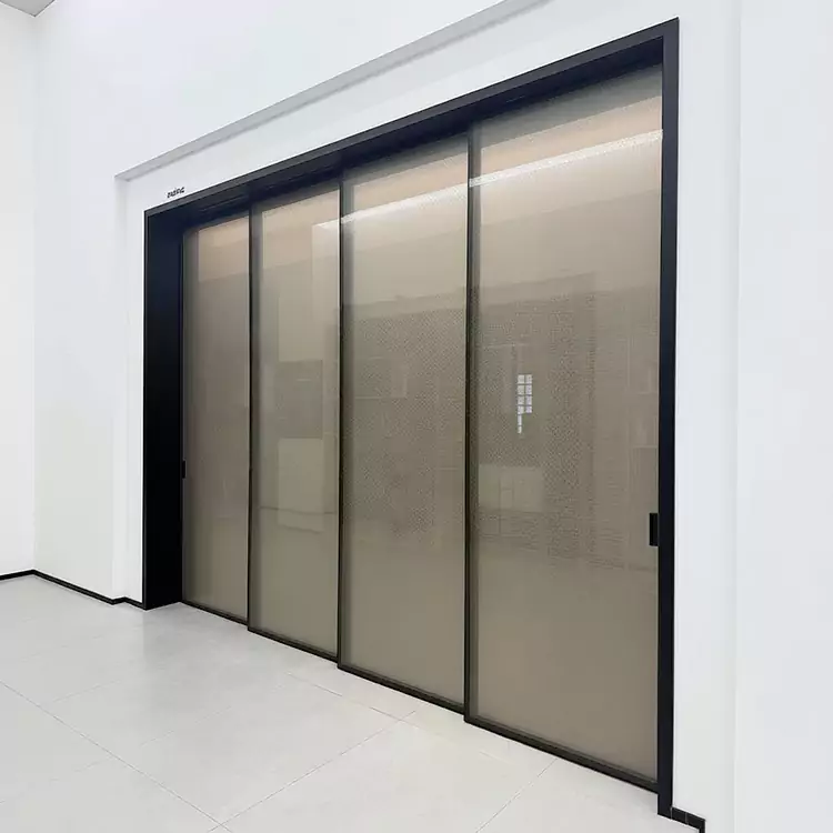 Dobbelt panel glasskydedør